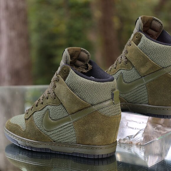 Nike Dunk Sky Hi Rough Green 2014 - Picture 12 of 13